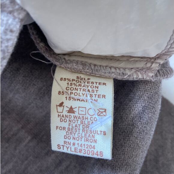 Hem & Thread Flannel Fleece Shirt Button Front Jacket Colorblock‎ Womens Small - Picture 5 of 6